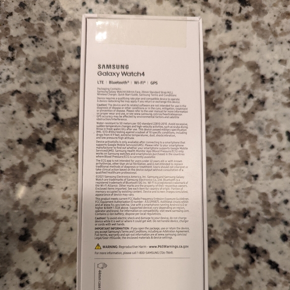 Samsung Galaxy watch 4 44m - Picture 2 of 3